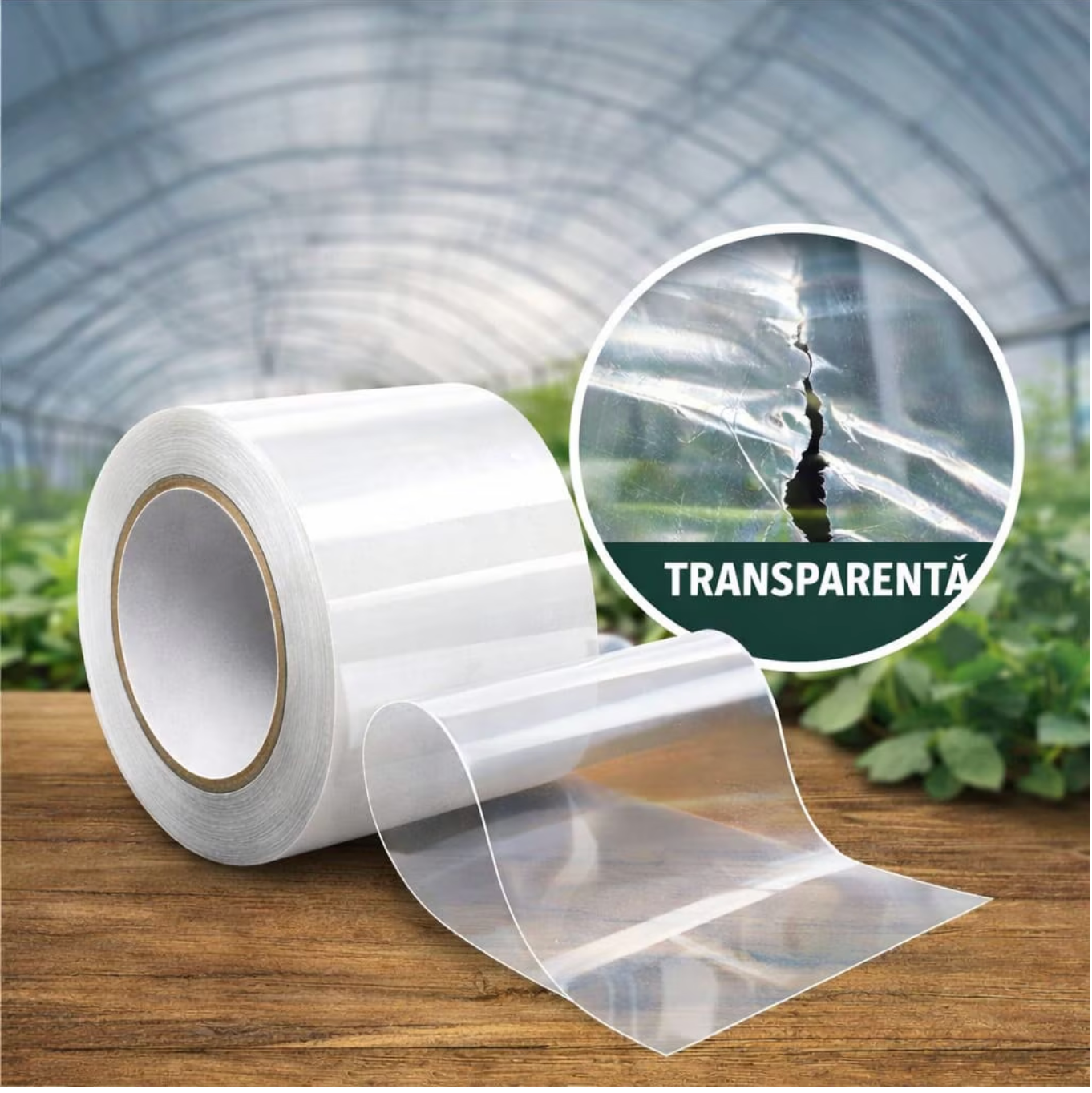 Banda adeziva reparatii folie solar 🌱